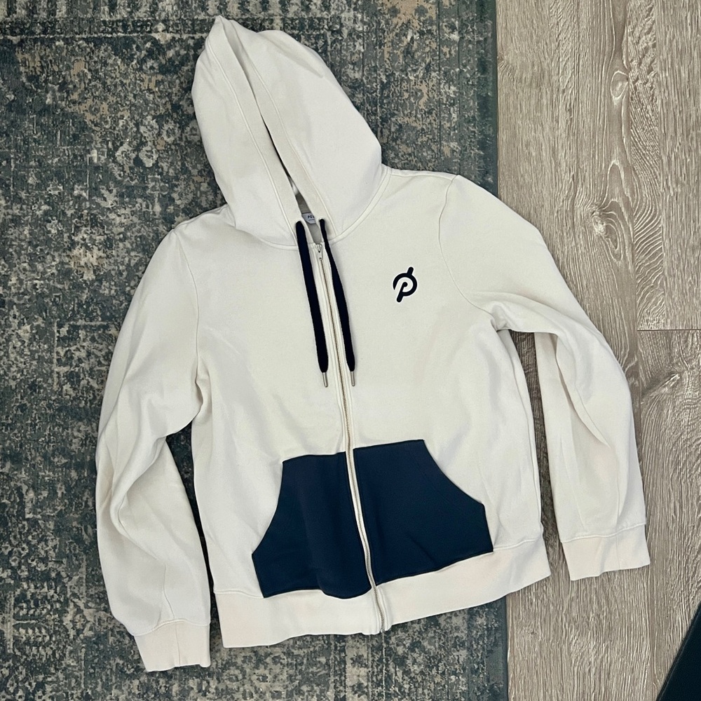 Peloton Zip Up Hooded Sweatshirt